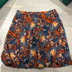 Anthropologie floral Sister Gulassa Caterina mini skirt